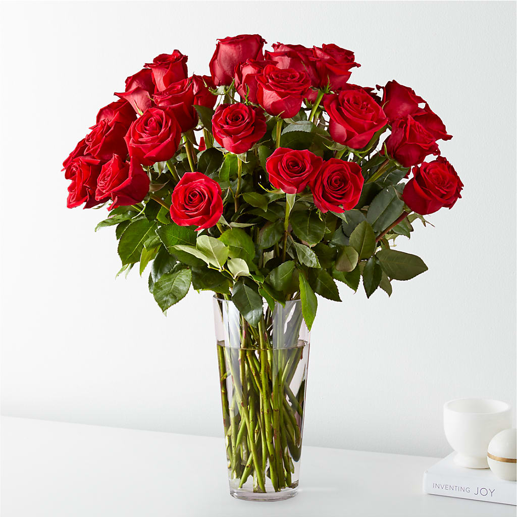 Long Stem Red Rose Bouquet – Elikonia Flores Y Eventos, San Juan PR
