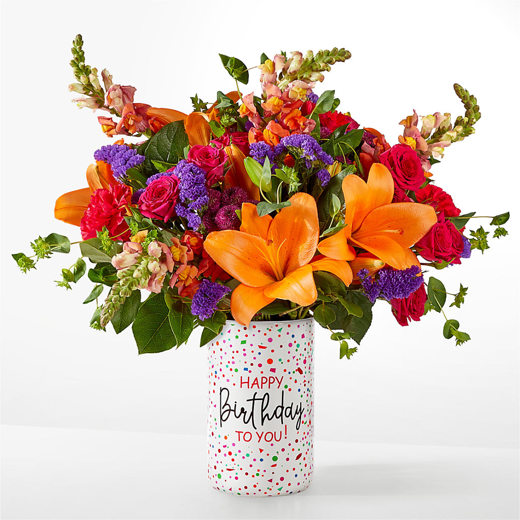 Birthday Palooza Bouquet – Elikonia Flores Y Eventos, San Juan PR