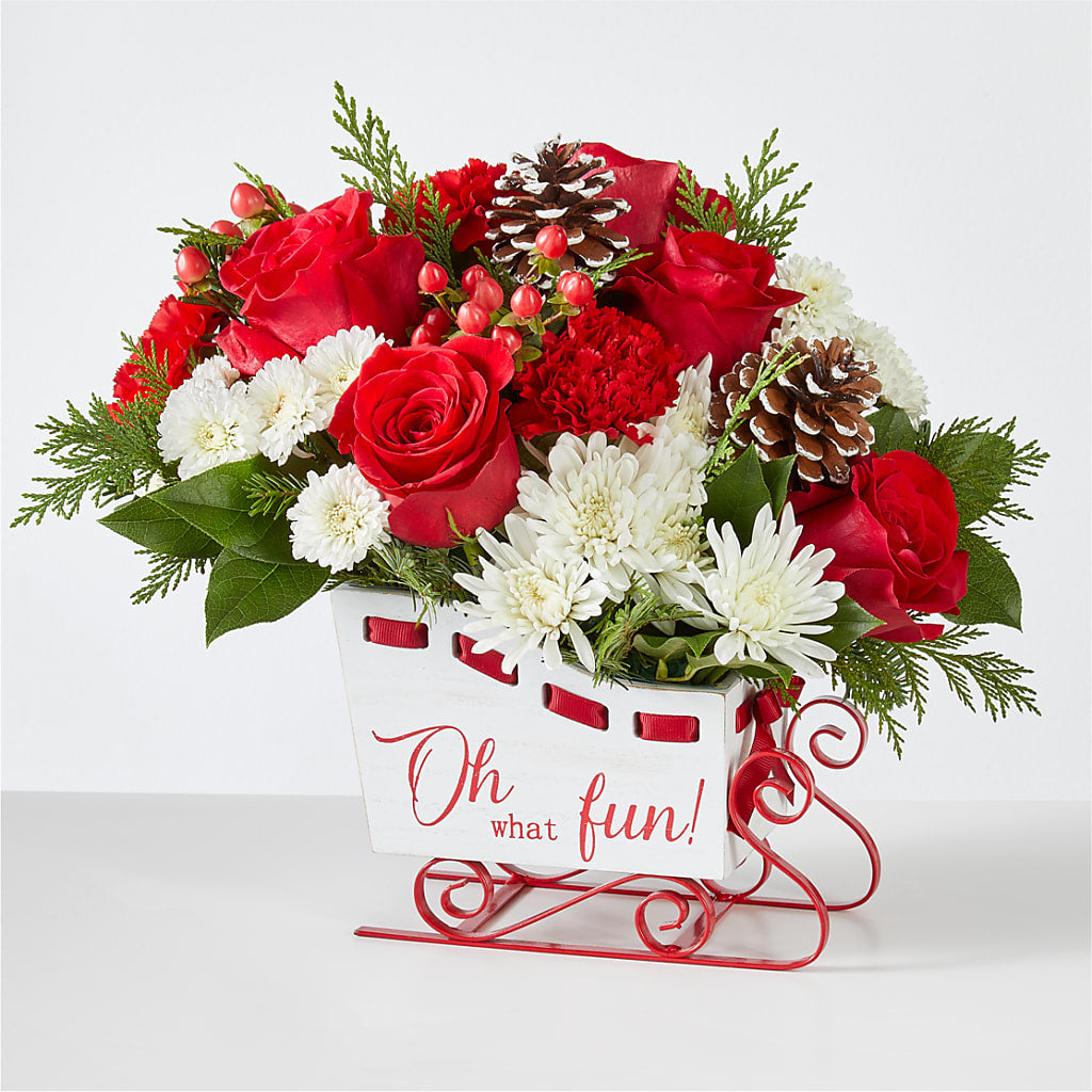 Sleigh Bells Bouquet – Elikonia Flores Y Eventos, San Juan PR