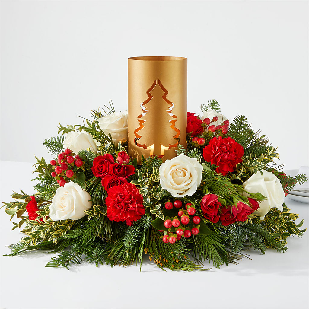 December Dreams Centerpiece – Elikonia Flores Y Eventos, San Juan PR