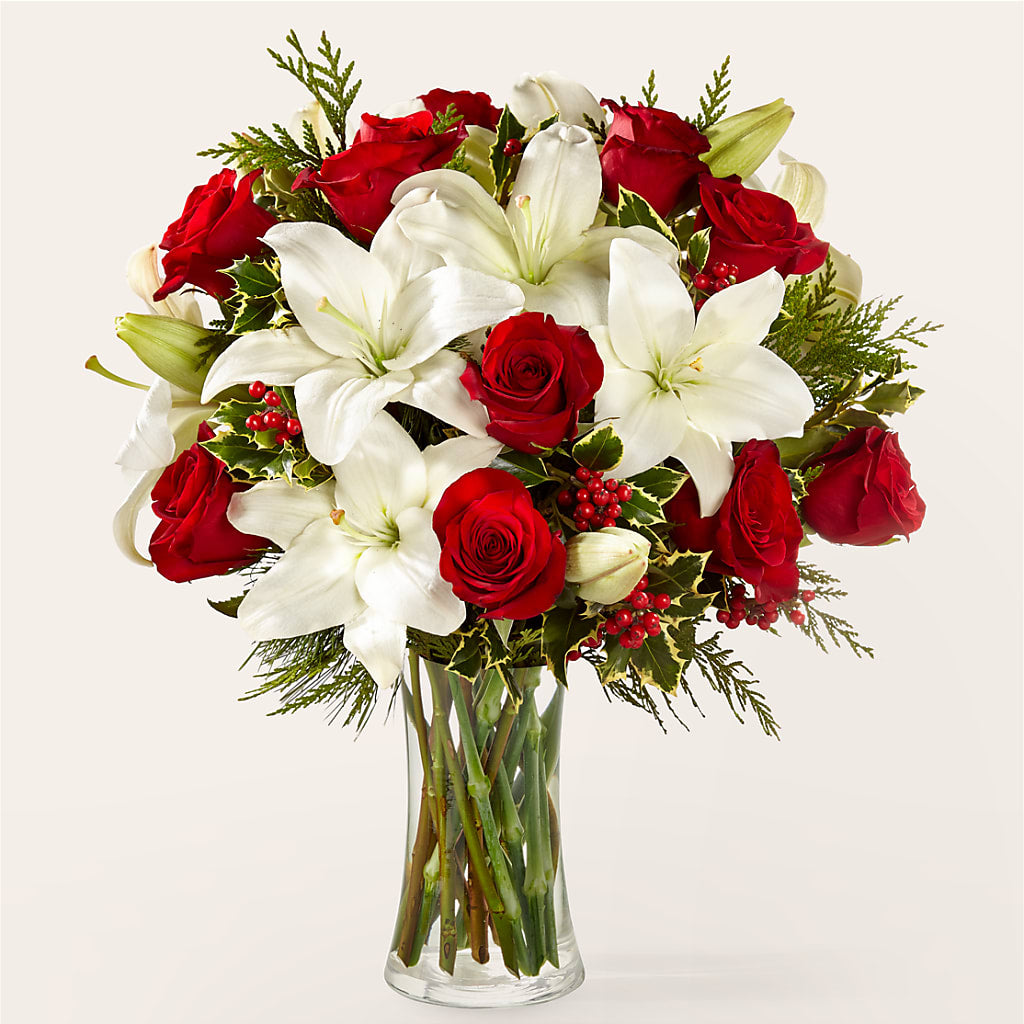 Sparkling Snowflakes Bouquet – Elikonia Flores Y Eventos, San Juan PR