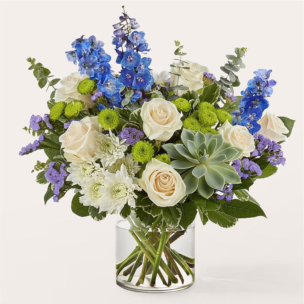 Cerulean Waves Bouquet – Elikonia Flores Y Eventos, San Juan PR