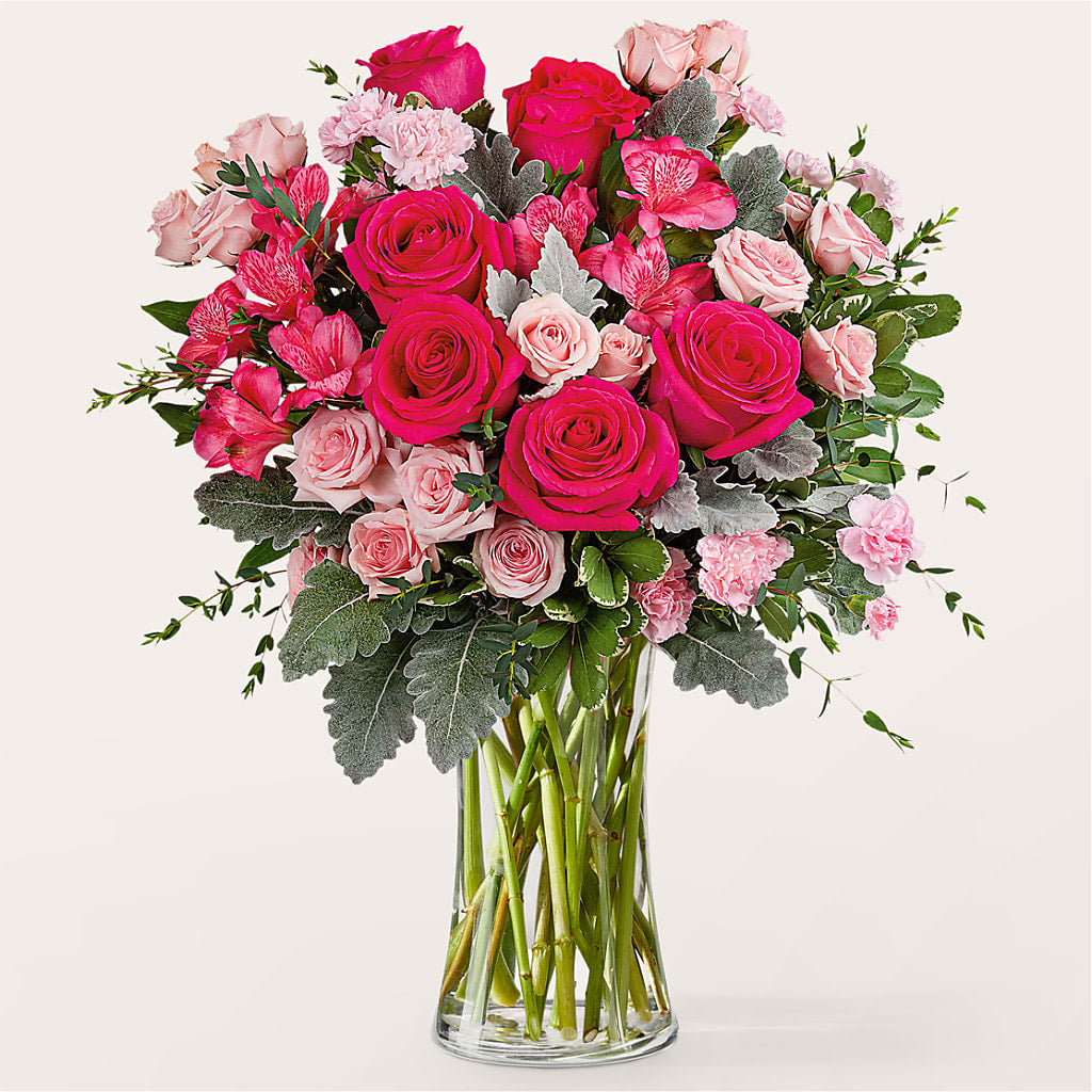 Tickled Pink Bouquet – Elikonia Flores Y Eventos, San Juan PR