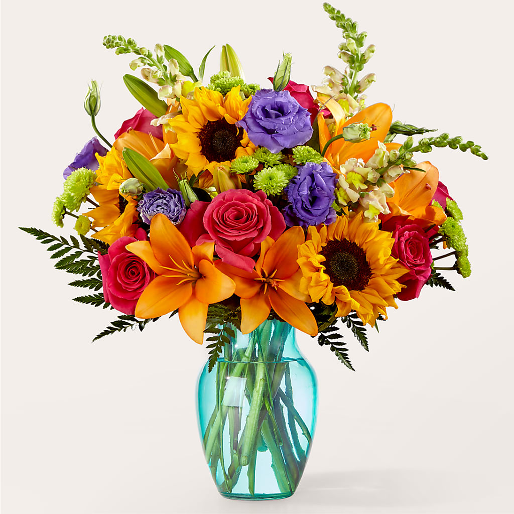 Double Rainbow Bouquet – Elikonia Flores Y Eventos, San Juan PR