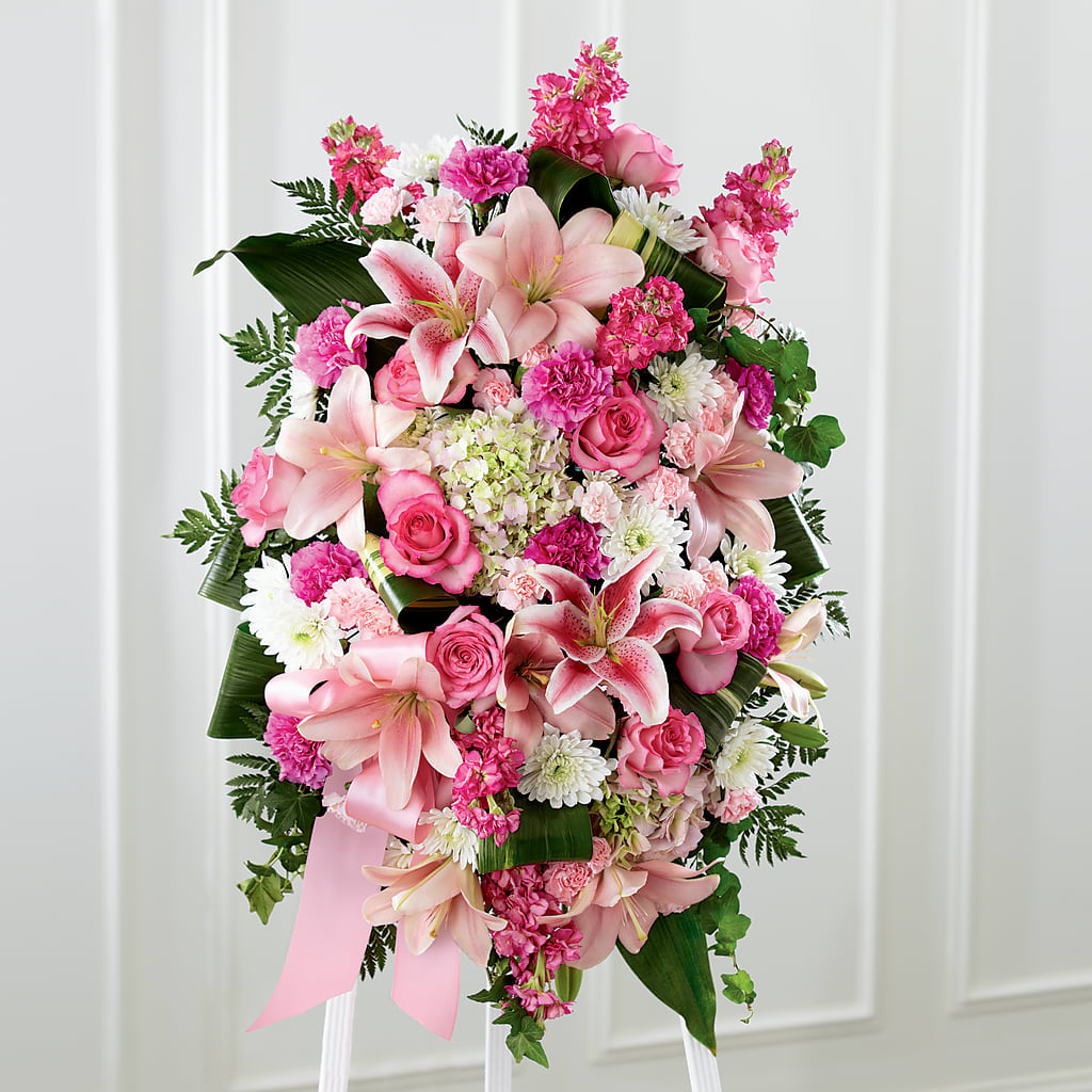 Comforting Standing Spray – Elikonia Flores Y Eventos, San Juan PR