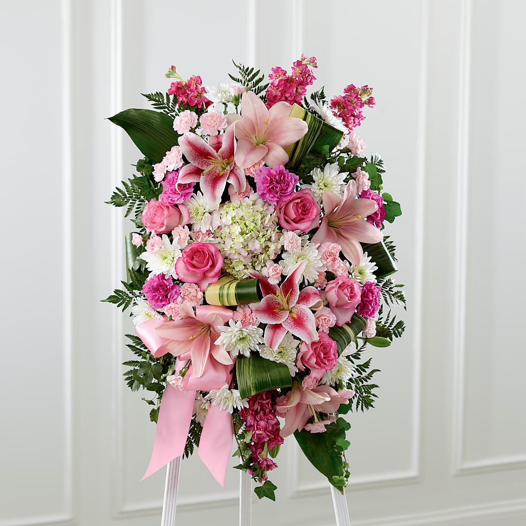 Comforting Standing Spray – Elikonia Flores Y Eventos, San Juan PR