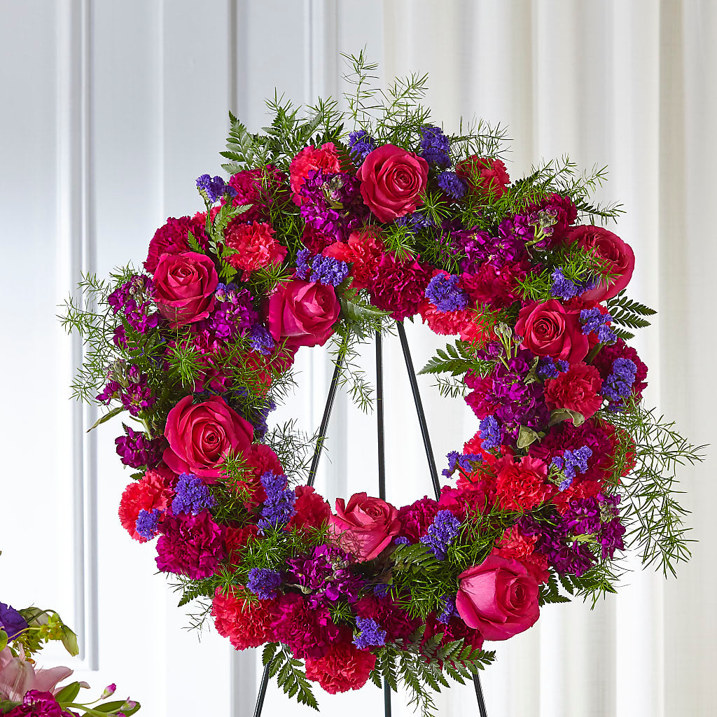 Calming Colors Wreath – Elikonia Flores Y Eventos, San Juan PR