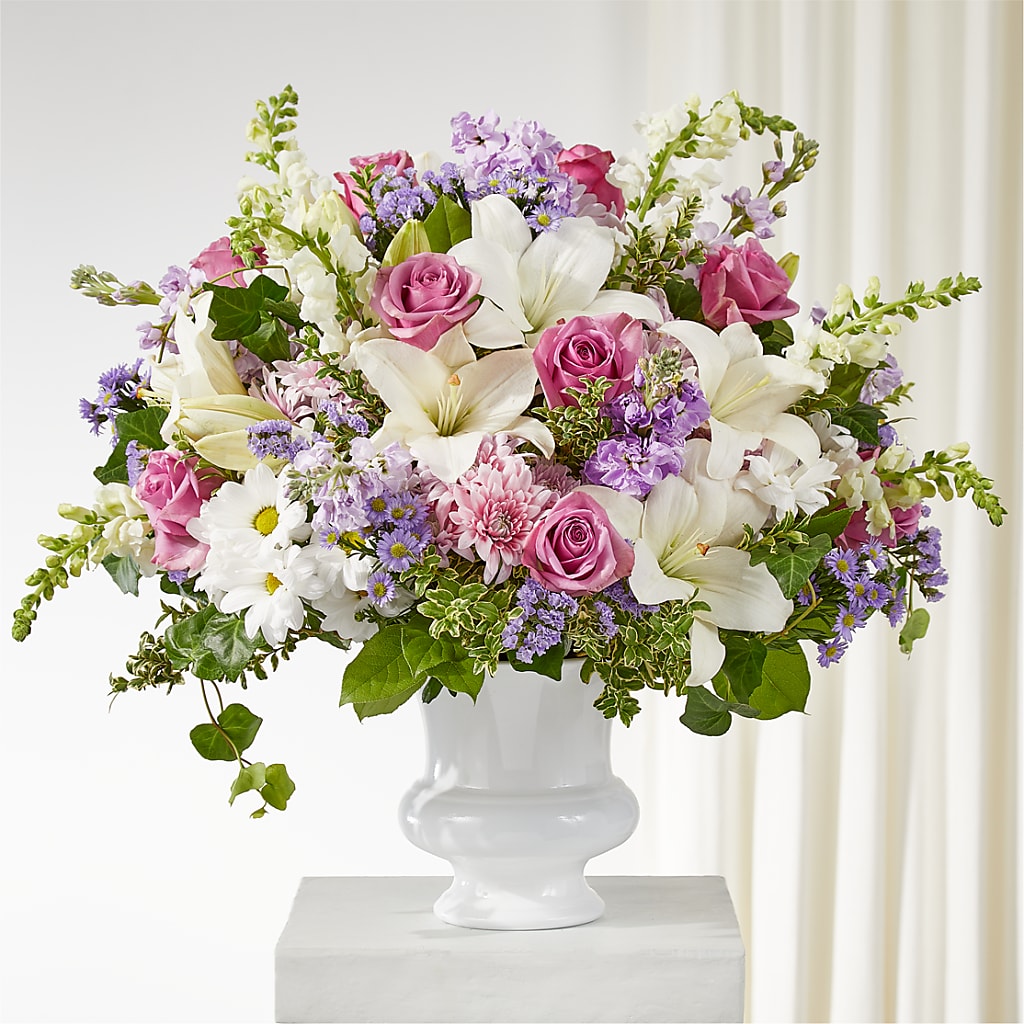 Remarkable Life Urn Arrangement – Elikonia Flores Y Eventos, San Juan PR