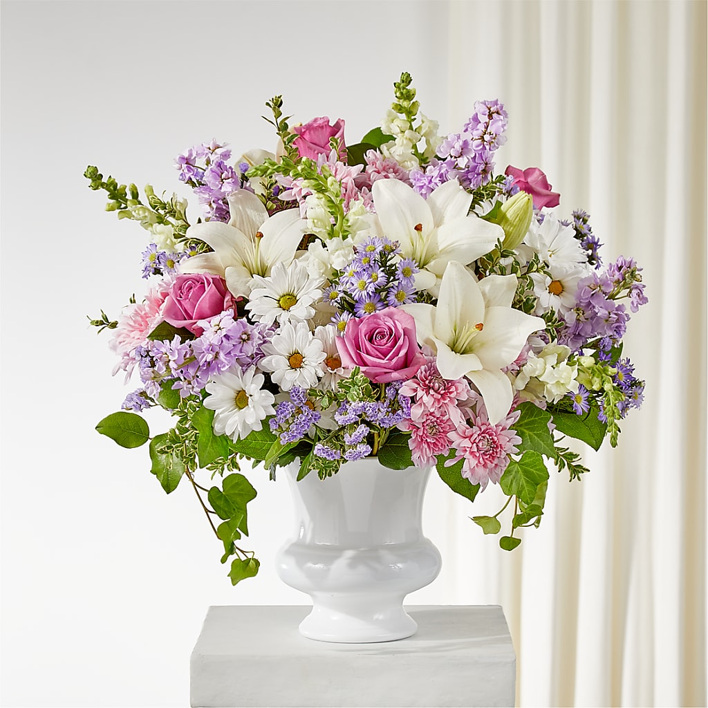 Remarkable Life Urn Arrangement – Elikonia Flores Y Eventos, San Juan PR