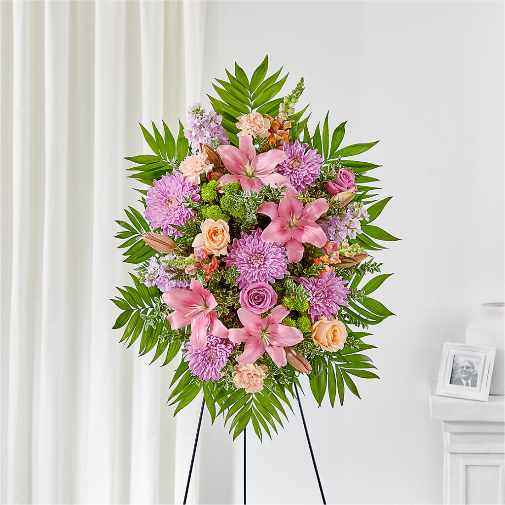 Love & Light Standing Spray – Elikonia Flores Y Eventos, San Juan PR