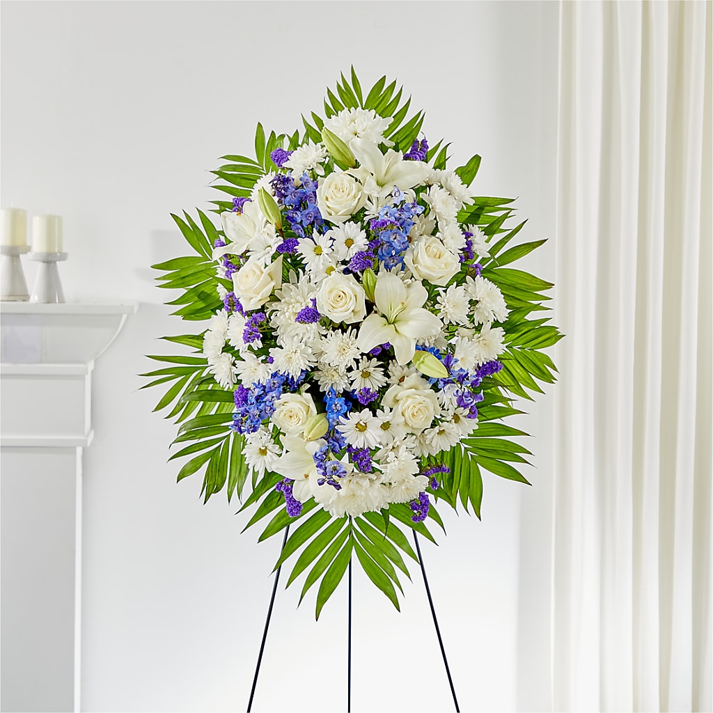 At Rest Standing Spray – Elikonia Flores Y Eventos, San Juan PR