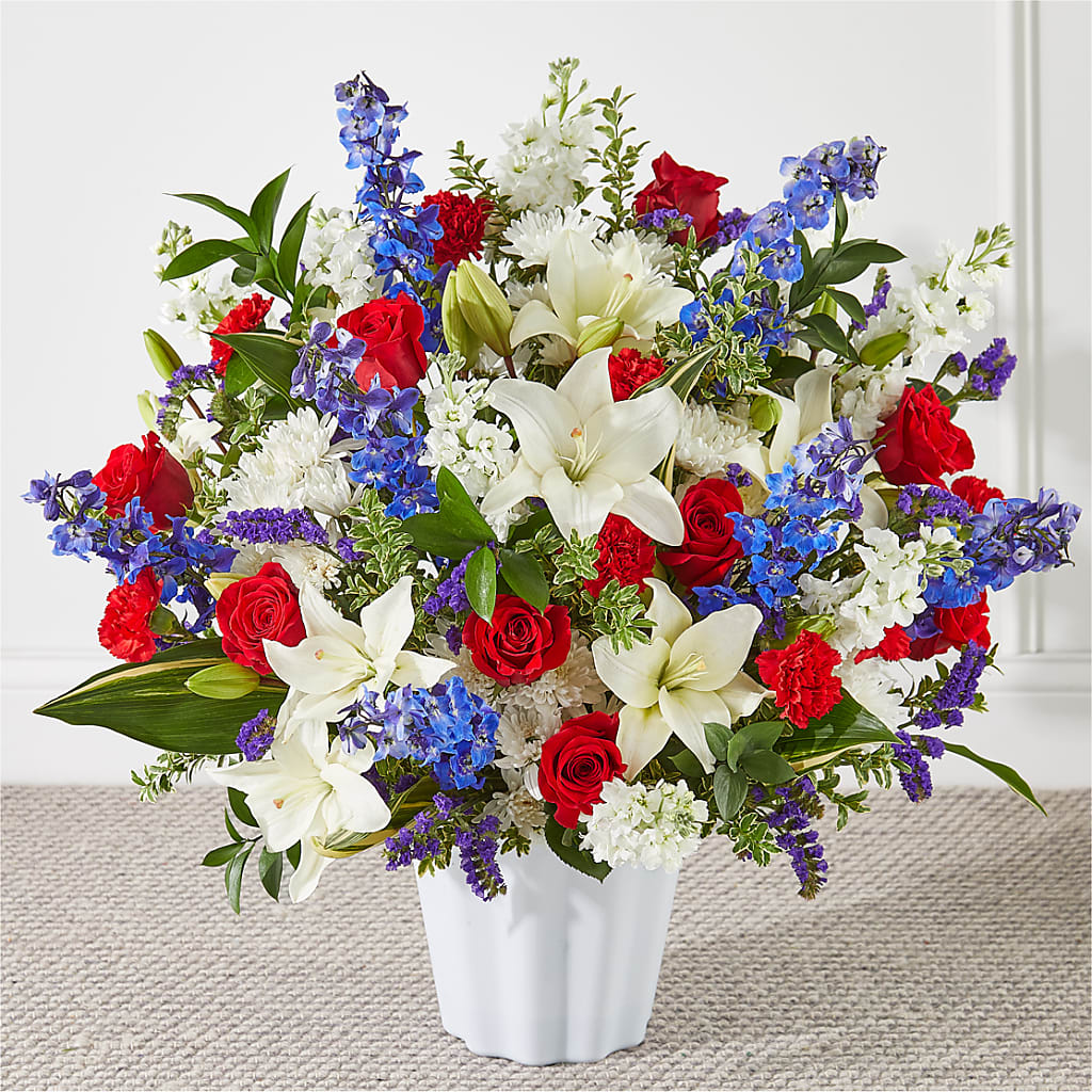 Consoled Floor Basket – Elikonia Flores Y Eventos, San Juan PR