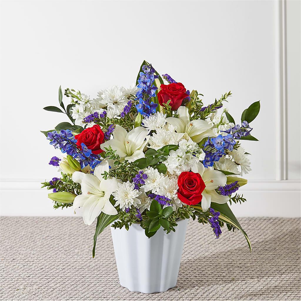 Consoled Floor Basket – Elikonia Flores Y Eventos, San Juan PR