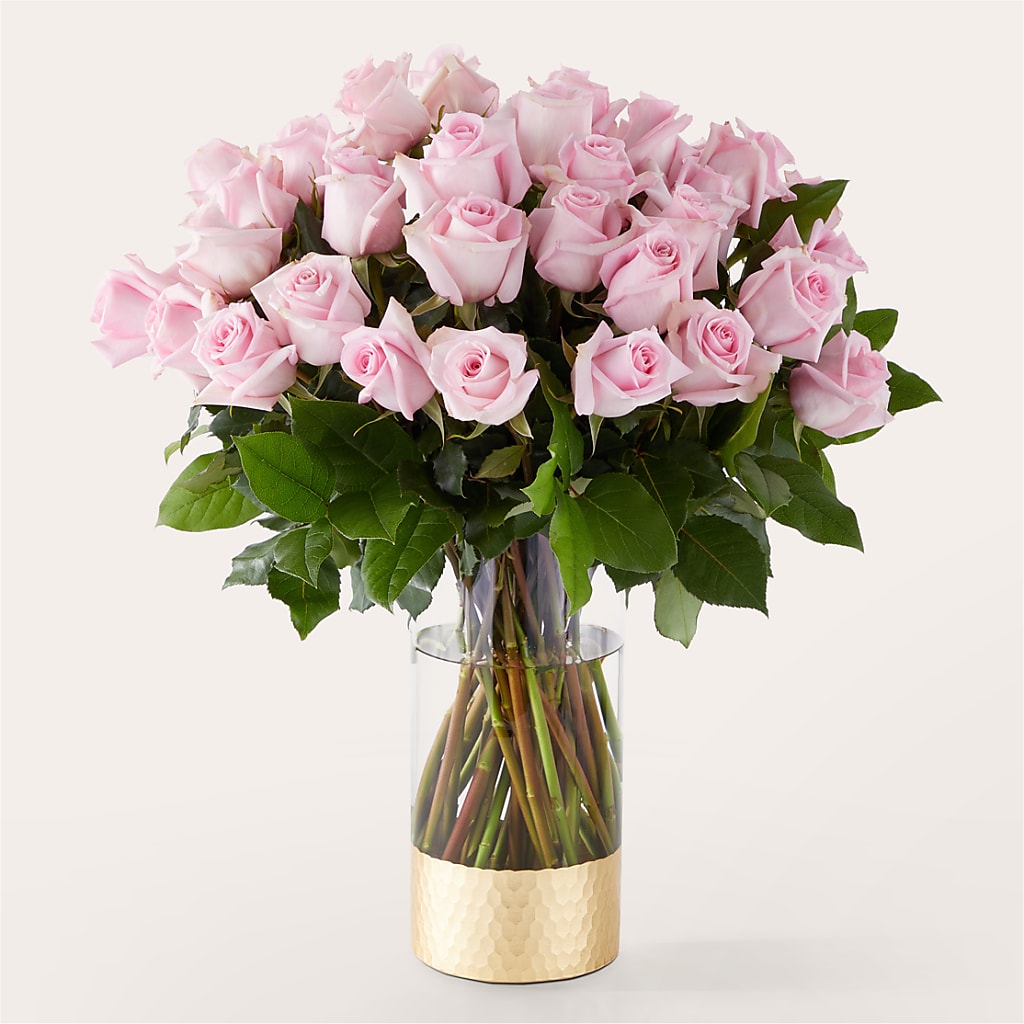 Picture Perfect Pink Rose Bouquet – Elikonia Flores Y Eventos, San Juan PR
