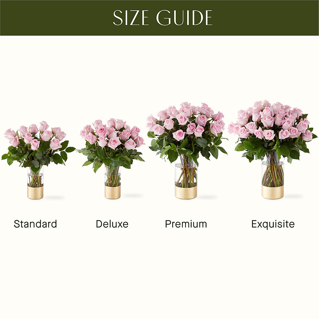 Picture Perfect Pink Rose Bouquet – Elikonia Flores Y Eventos, San Juan PR