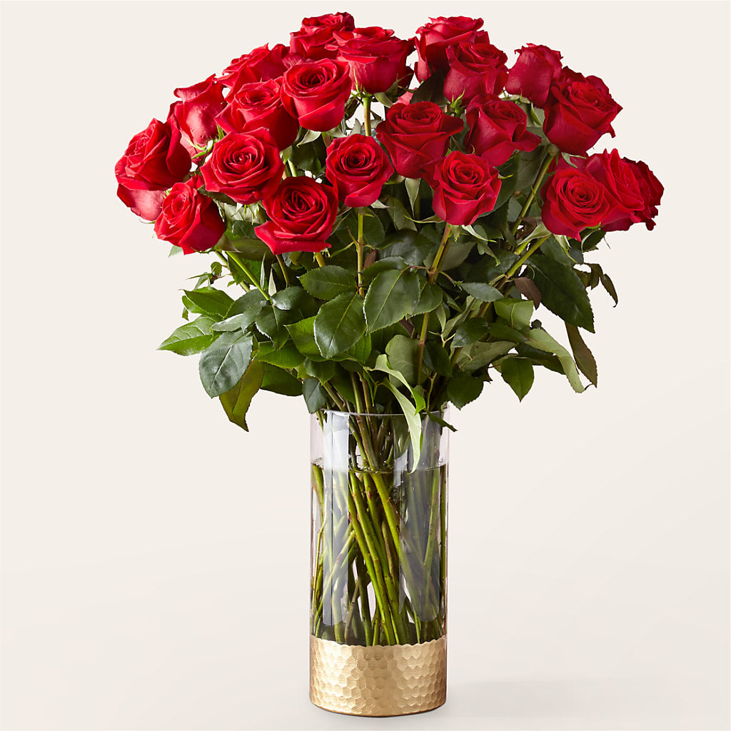 Classic Love Red Rose Bouquet – Elikonia Flores Y Eventos, San Juan PR