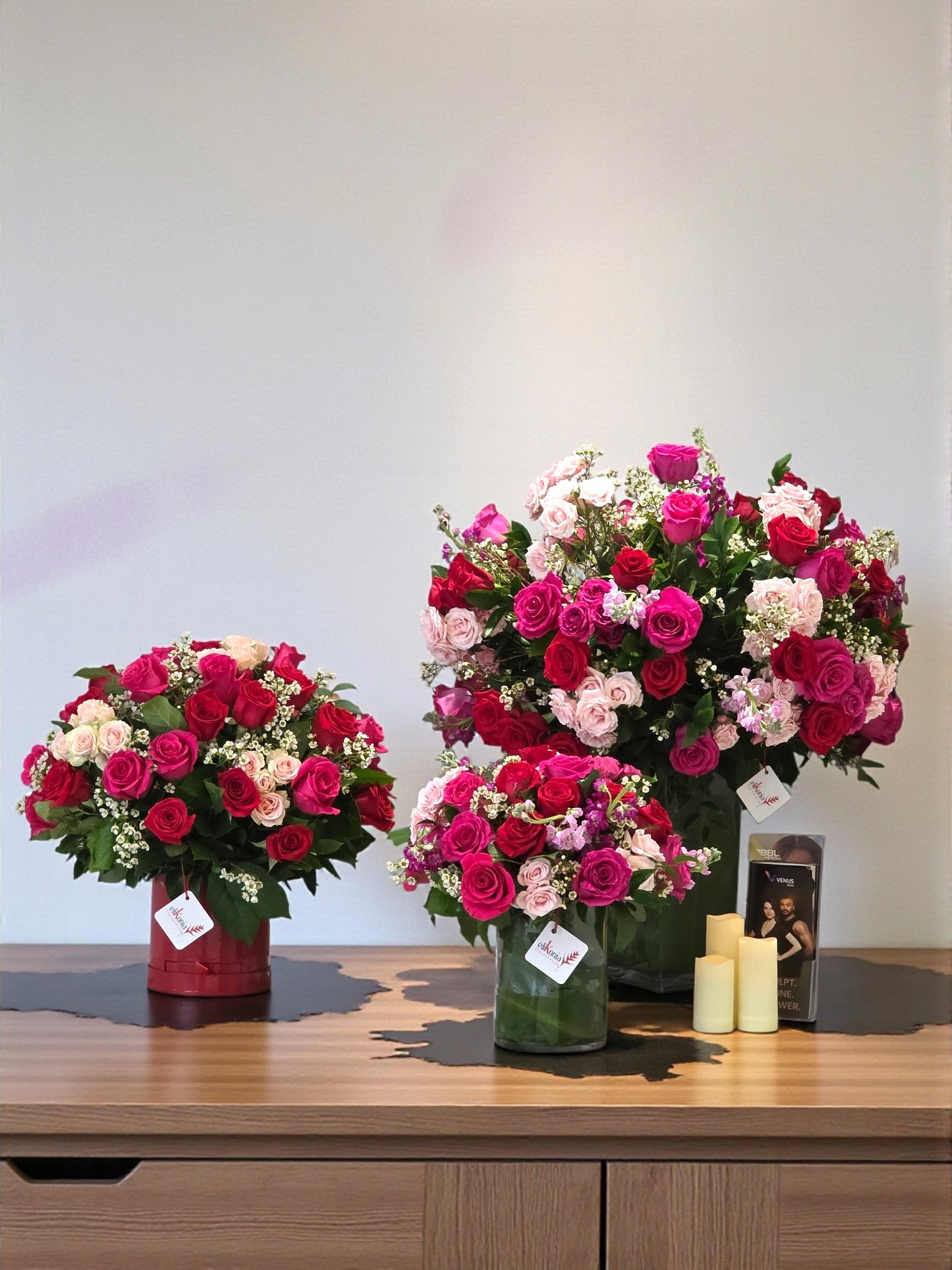 Tres Formas De Amor – Elikonia Flores Y Eventos, San Juan PR