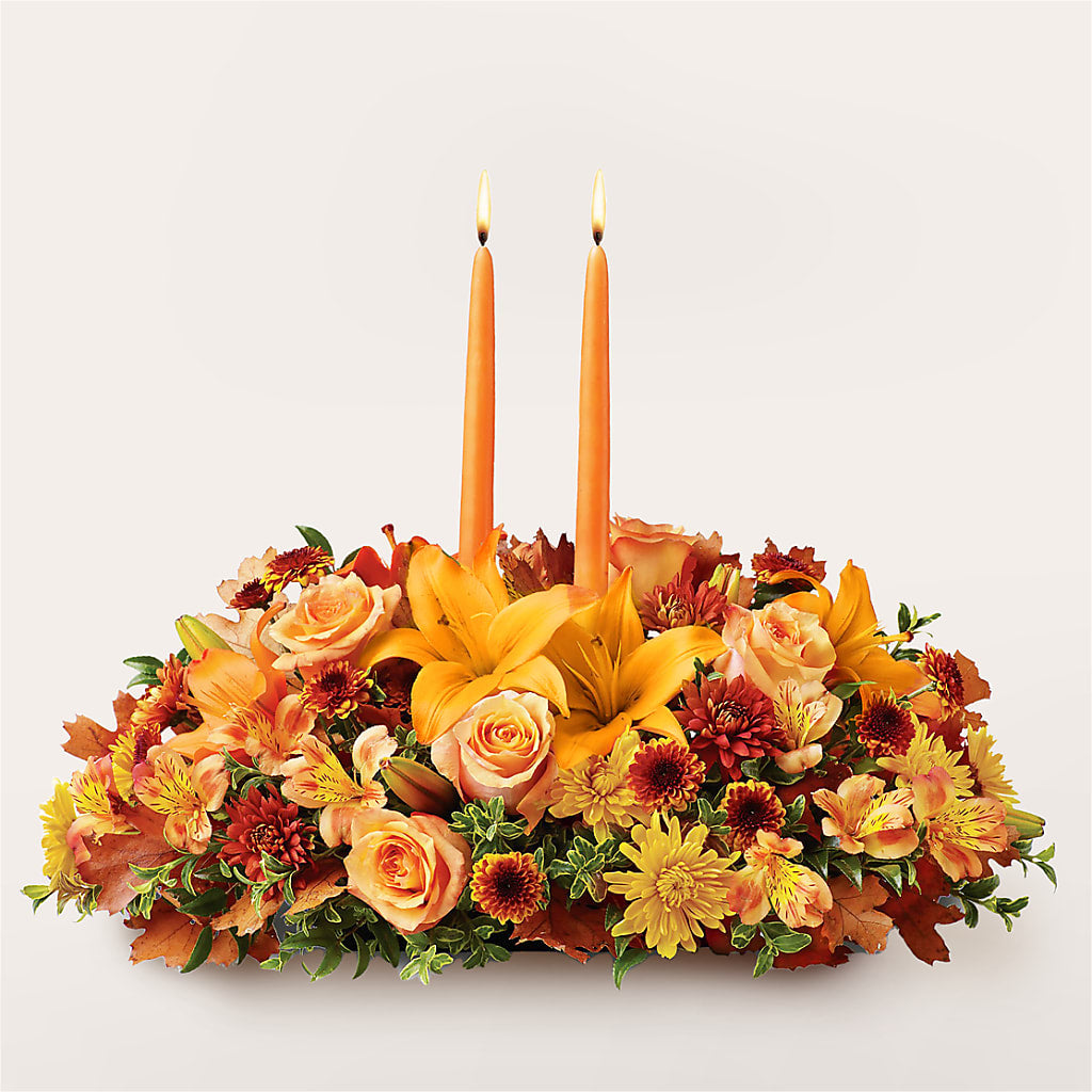 Traditions Centerpiece – Elikonia Flores Y Eventos, San Juan PR