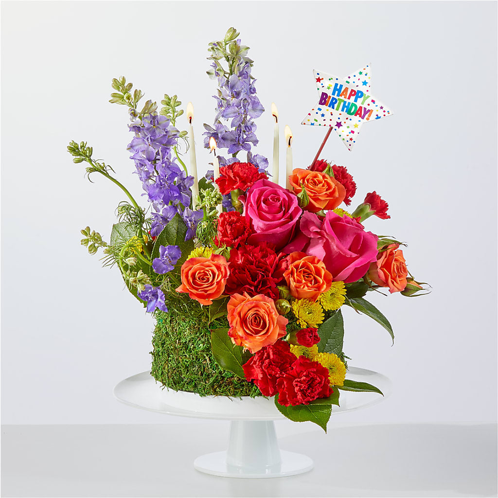 Best Year Yet Floral Cake – Elikonia Flores Y Eventos, San Juan PR