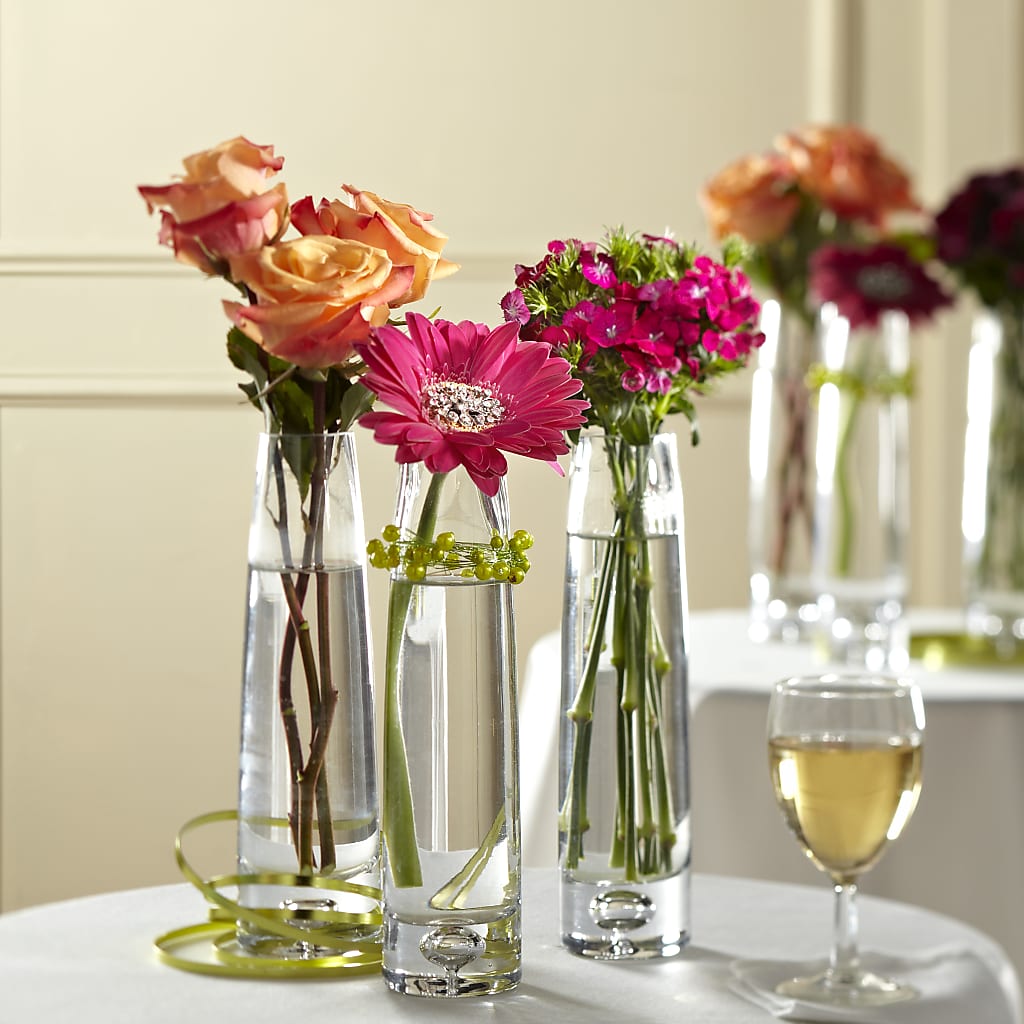 Sparkling Toast Centerpiece – Elikonia Flores Y Eventos, San Juan PR