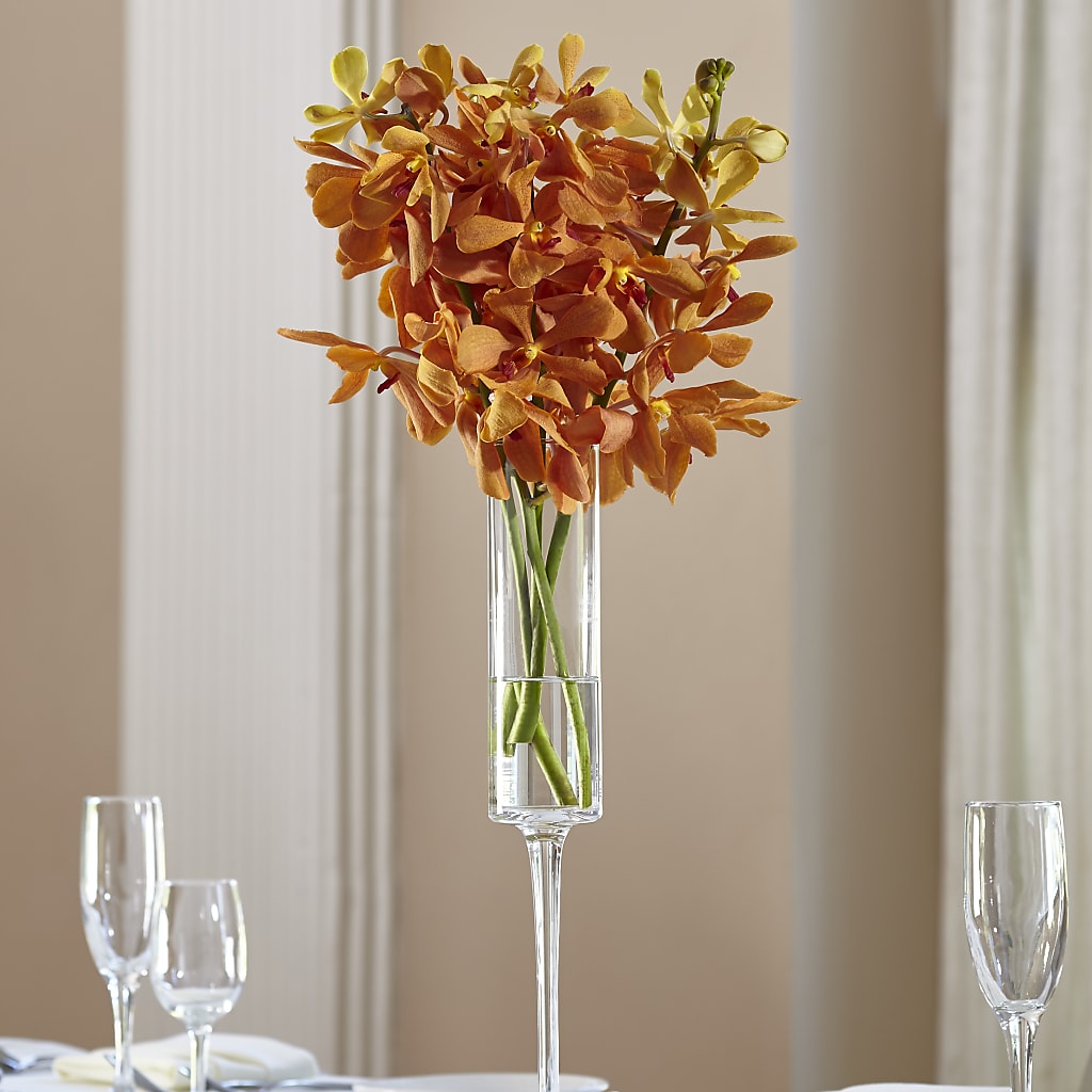 Orange Mokara Bouquet – Elikonia Flores Y Eventos, San Juan PR