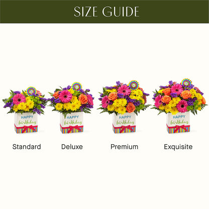 Birthday Brights Bouquet –  Elikonia Flores Y Eventos, San Juan PR