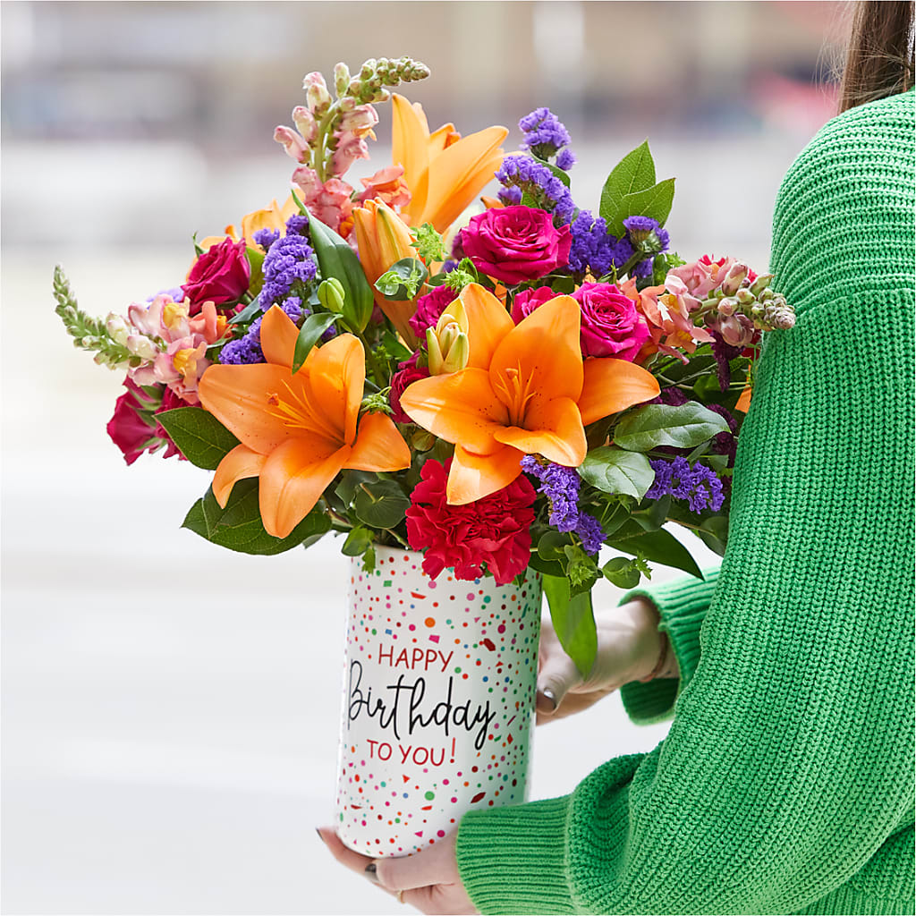 Birthday Palooza Bouquet –  Elikonia Flores Y Eventos, San Juan PR