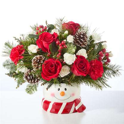 Jolly Snowman Bouquet –  Elikonia Flores Y Eventos, San Juan PR
