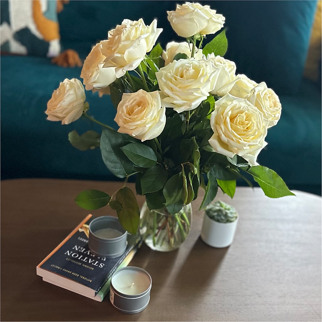 Long Stem Yellow Rose Bouquet –  Elikonia Flores Y Eventos, San Juan PR