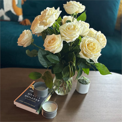 Long Stem Yellow Rose Bouquet –  Elikonia Flores Y Eventos, San Juan PR
