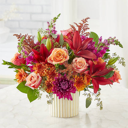 Burgundy Landscape Bouquet –  Elikonia Flores Y Eventos, San Juan PR