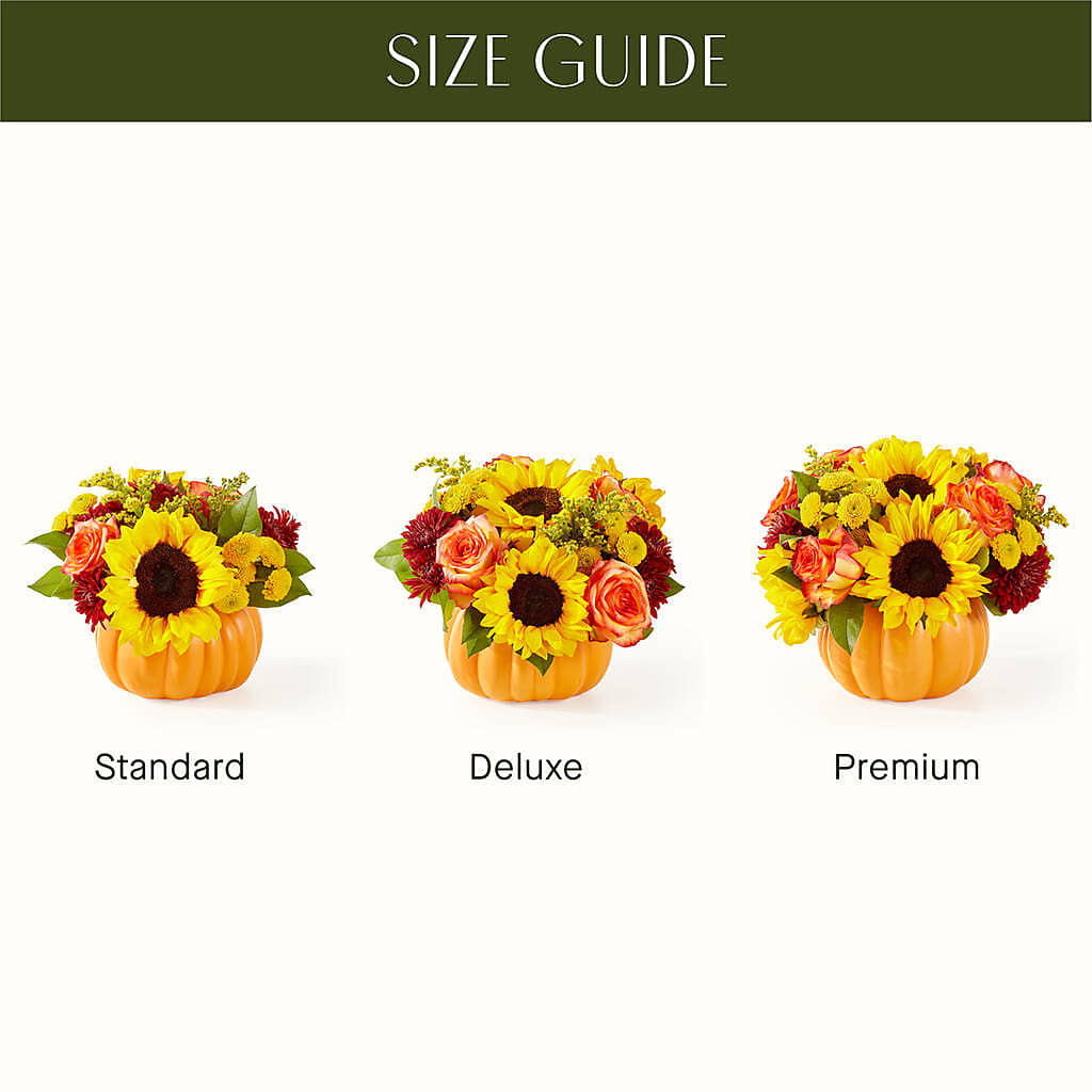 Golden Gourd Pumpkin Bouquet –  Elikonia Flores Y Eventos, San Juan PR
