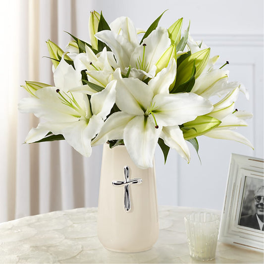Faithful Blessings Bouquet –  Elikonia Flores Y Eventos, San Juan PR