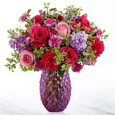 Purple Love Arrangement –  Elikonia Flores Y Eventos, San Juan PR