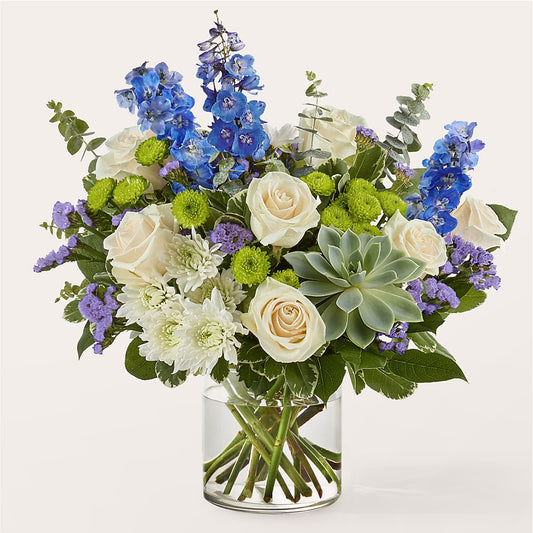 Cerulean Waves Bouquet –  Elikonia Flores Y Eventos, San Juan PR