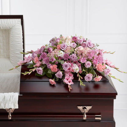 Immorata Casket Spray –  Elikonia Flores Y Eventos, San Juan PR