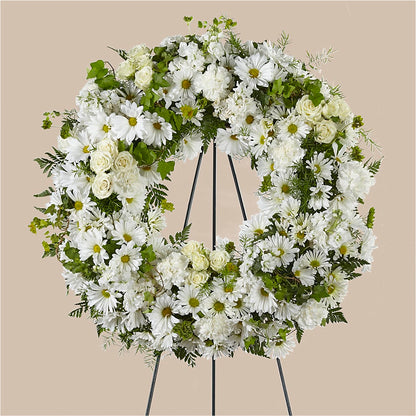 Faithful Wishes Wreath –  Elikonia Flores Y Eventos, San Juan PR