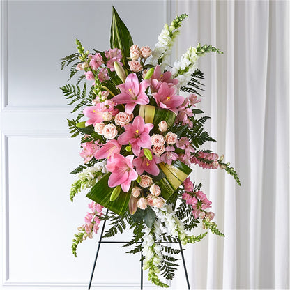 Elegant Embrace Standing Spray –  Elikonia Flores Y Eventos, San Juan PR