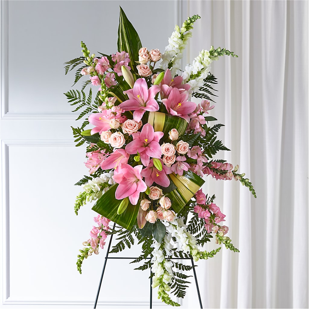 Elegant Embrace Standing Spray –  Elikonia Flores Y Eventos, San Juan PR
