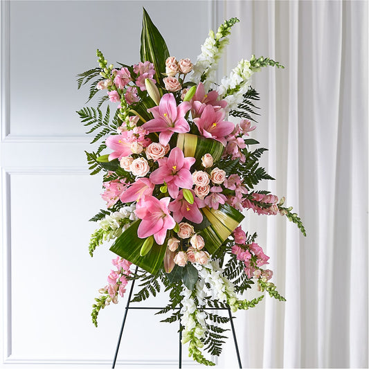 Elegant Embrace Standing Spray –  Elikonia Flores Y Eventos, San Juan PR