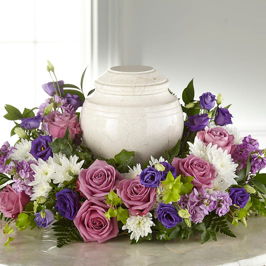Blooming Sympathy Cremation Adornment –  Elikonia Flores Y Eventos, San Juan PR