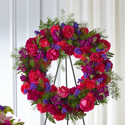 Calming Colors Wreath –  Elikonia Flores Y Eventos, San Juan PR