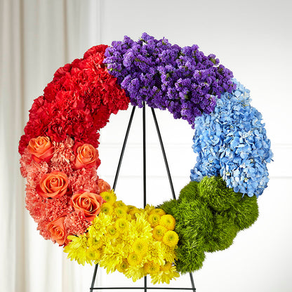 Circle of Love Wreath –  Elikonia Flores Y Eventos, San Juan PR