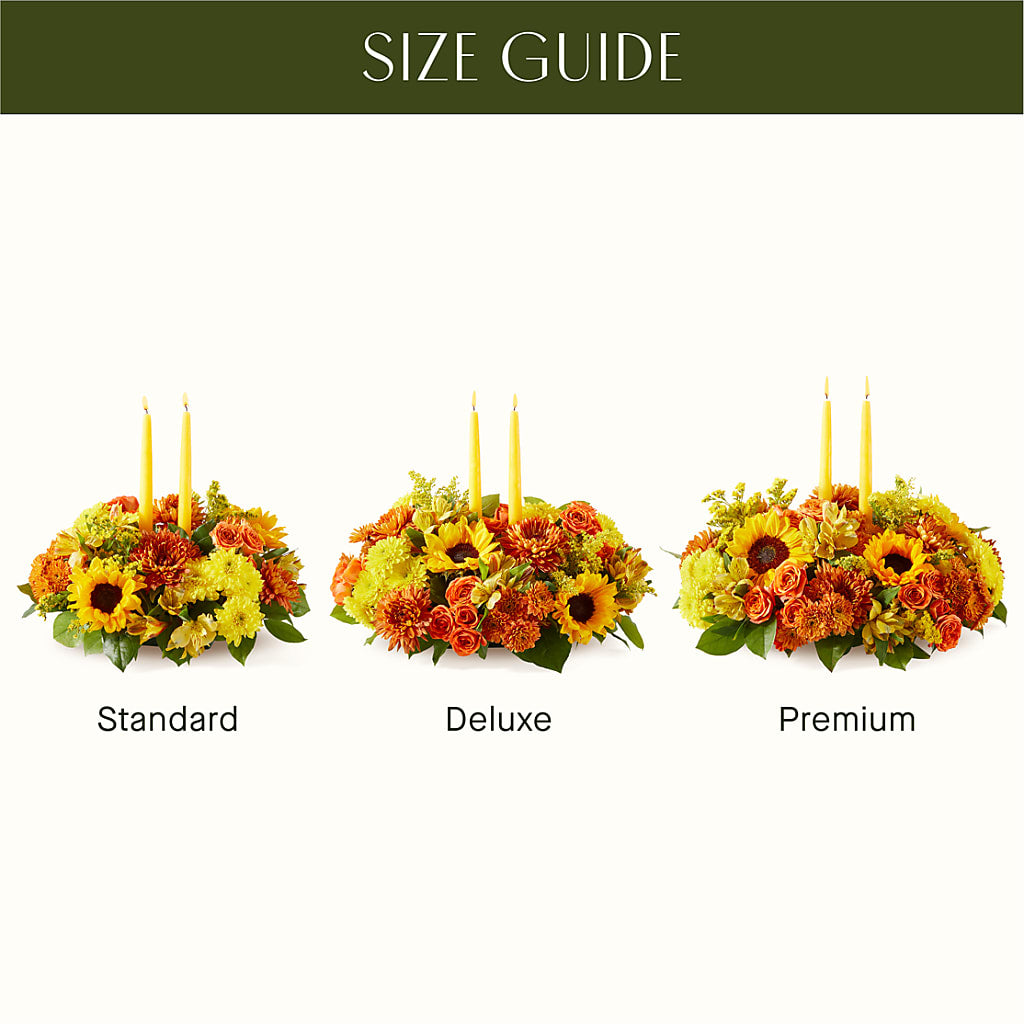 Autumn Harmony Centerpiece –  Elikonia Flores Y Eventos, San Juan PR
