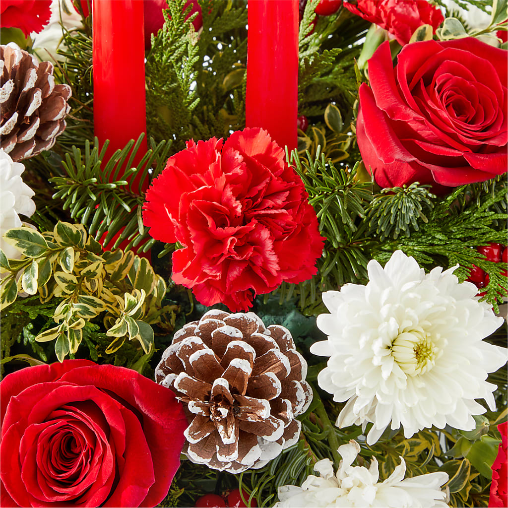 Holiday Soiree Centerpiece –  Elikonia Flores Y Eventos, San Juan PR