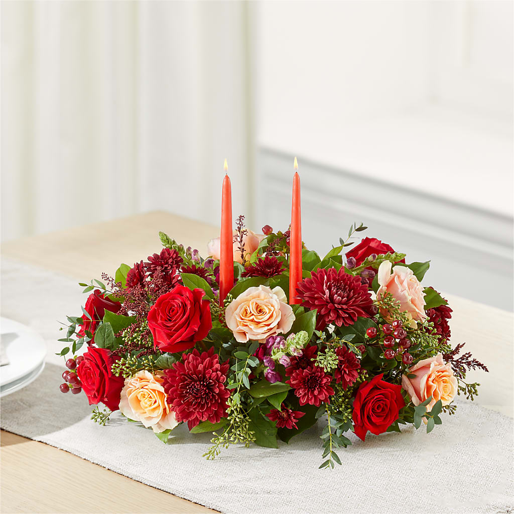 Most Thankful Centerpiece –  Elikonia Flores Y Eventos, San Juan PR