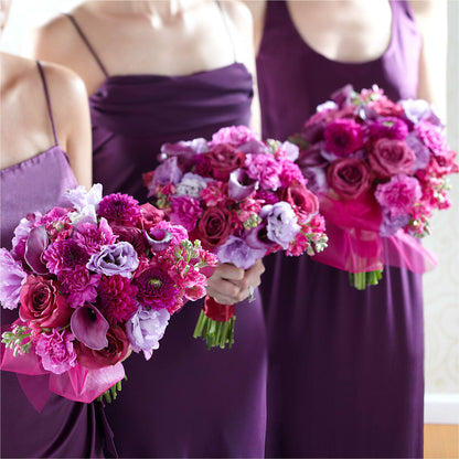 Bridesmaid's Garden Bouquet –  Elikonia Flores Y Eventos, San Juan PR