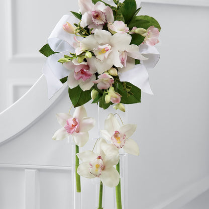 Perfect Entrance Pew Arrangement –  Elikonia Flores Y Eventos, San Juan PR