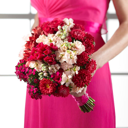 Pink Effervescence Bouquet –  Elikonia Flores Y Eventos, San Juan PR