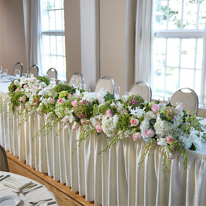 State of Joy Head Table Arrangement –  Elikonia Flores Y Eventos, San Juan PR